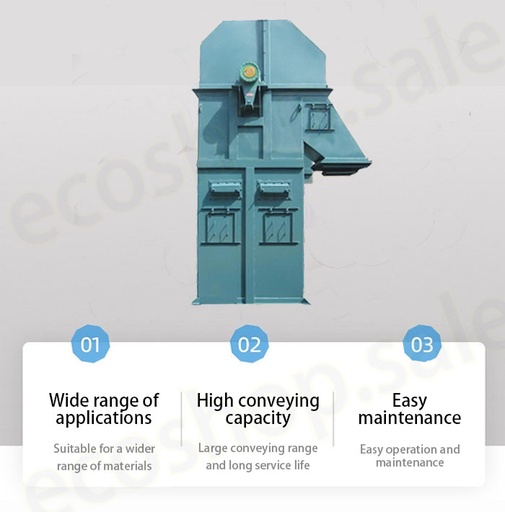 [NE-B0400012] NSE100-Elevator baldi rantai piring berkecepatan tinggi